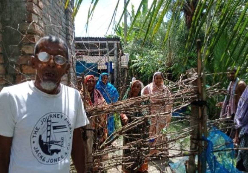 আওয়ামী লীগ সভাপতির বিরুদ্ধে আট মাস রাস্তা বন্ধ রাখার অভিযোগ