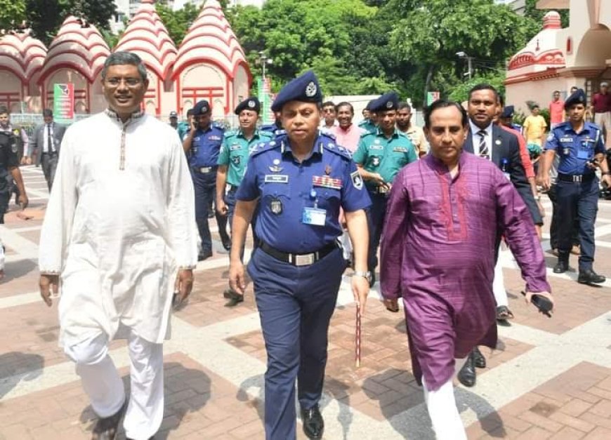 দুর্গাপূজা নিয়ে নিরাপত্তা শঙ্কা নেই : আইজিপি