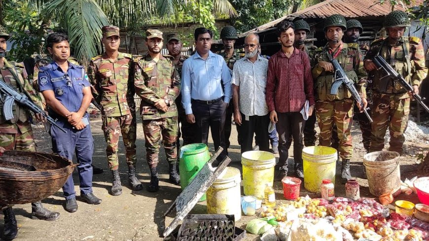 বাগেরহাটে বিভিন্ন অনিয়মের অভিযোগ ২১টি প্রতিষ্ঠানকে ২ লক্ষ ১৪ হাজার টাকা জরিমানা।