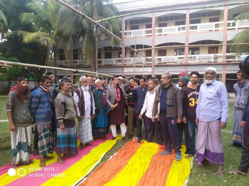 রাষ্ট্রীয় পাটকল রক্ষা কমিটির উদ্যোগে রাজঘাট শিল্পাঞ্চলে কর্মীসভা অনুষ্ঠিত হয়েছে।