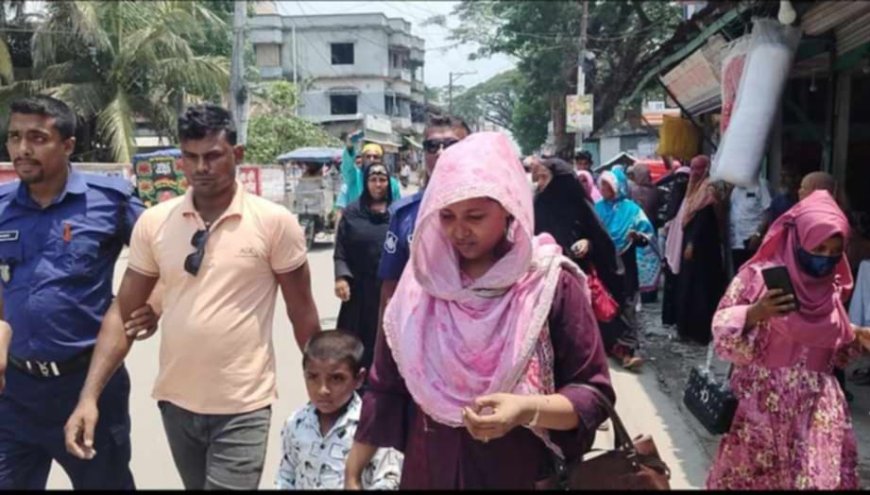 আমতলীতে দেবতার নাম ভাঙিয়ে লাখ লাখ টাকা আত্মসাৎ, প্রতারক দম্পতি আটক।